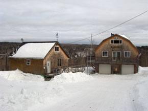 photos of hunting cabins at outdoorsman lodging in patten me